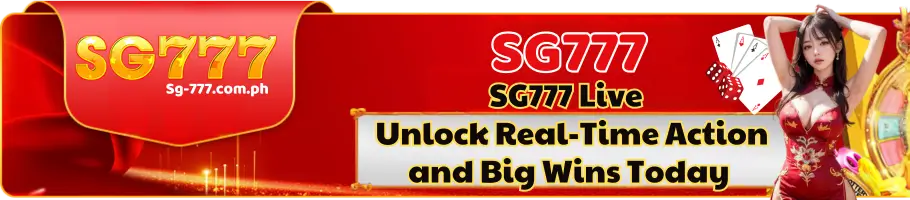 SG777 Live Unlock Real-Time Action and Big Wins Today