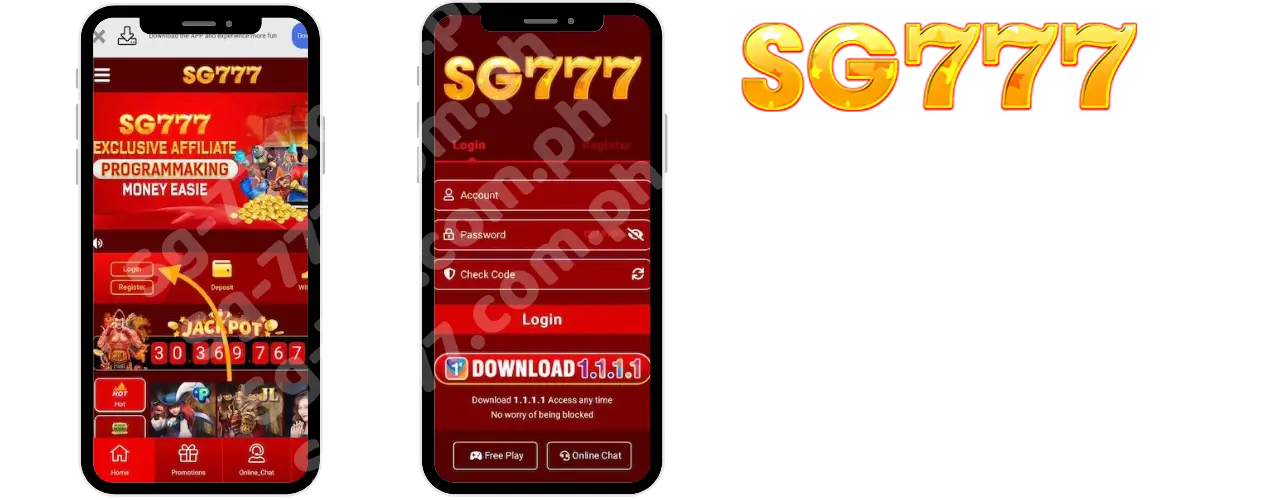 Sg777 login